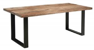 Iron Craft jedálenský stôl 160 cm hnedý