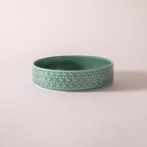 Tyrkysová porcelánová servírovacia misa ø 20 cm Heath Jade – Ladelle