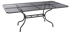 DEOKORK Kovový stôl obdĺžnik 160 x 95 cm