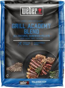 Prírodné drevené pelety Weber - Grill Academy Blend, 8 kg