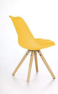 MEBLINE Stolička K201 žltá
