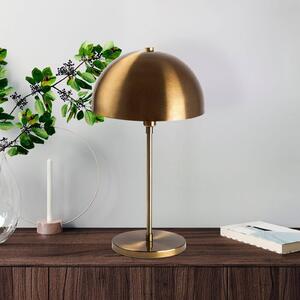 Stolová lampa Varzan 10857, zlatá antik, kov, výška 50 cm
