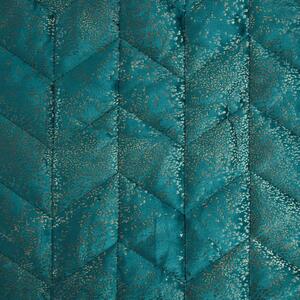 Dekorstudio Luxusný zamatový prehoz AGATA v tyrkysovej farbe Rozmer prehozu (šírka x dĺžka): 170x210cm