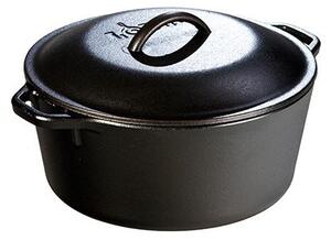 Liatinový hrniec Lodge 4,7 l s poklicou