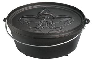 Liatinový hrniec Lodge Scout Dutch Oven 5,6 l s poklicou