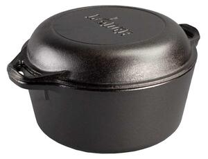 Liatinový combo hrniec Double Dutch Oven Lodge 4,7 l