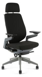 Kancelárska stolička Karme, čierna
