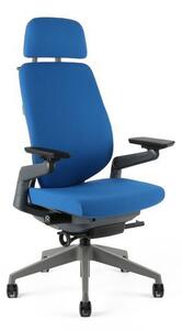 Kancelárska stolička Karme, modrá