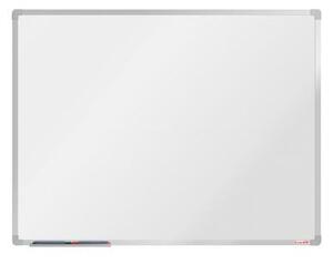 Biela magnetická tabuľa boardOK, 120 x 90 cm, elox