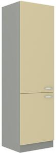 Vysoká kuchyňská skříň policová 60x210 cm 10 - ZERO - Bílá