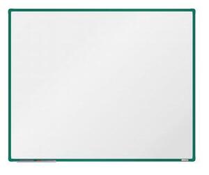 Biela magnetická tabuľa boardOK, 150 x 120 cm, zelená