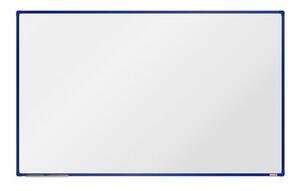 Biela magnetická tabuľa boardOK, 200 x 120 cm, modrá