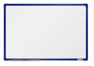 Biela magnetická tabuľa boardOK, 60 x 90 cm, modrá