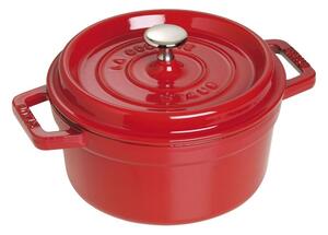 Liatinový hrniec Staub 20 cm, višňa
