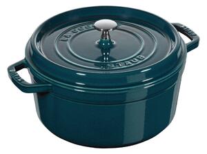 Liatinový hrniec Staub 26 cm, morská modrá