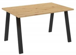 Jedálenský stôl Kermit 138x90 (dub artisan) (pre 4 6 osob). Vlastná spoľahlivá doprava až k Vám domov. 1033076