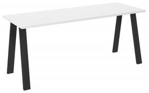 Jedálenský stôl Kermit 185x67 (biela) (pre 4- 6 osob). Vlastná spoľahlivá doprava až k Vám domov. 1033073