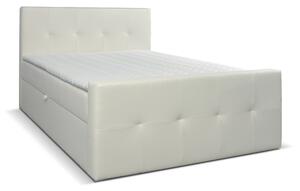Manželská posteľ Boxspring 160 cm Annira (biela). Vlastná spoľahlivá doprava až k Vám domov. 1033220
