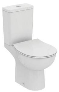 Ideal Standard Eurovit - WC kombi s doskou SoftClose, vario odpad, spodné napúšťanie, RimLS+, biela W007501