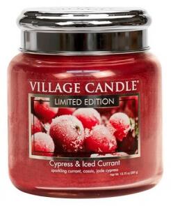 VILLAGE CANDLE - Cypress & Iced Currant - 85-105 METAL