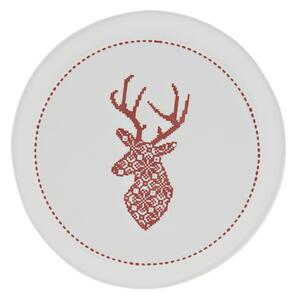 Tanier vianočný JELEŇ keramika
