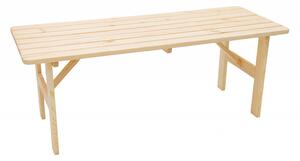 Masívny stôl z borovice drevo 30 mm (rôzne dĺžky) 150 cm
