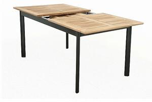 DOPPLER Hliníkový stôl rozkladací CONCEPT 150 / 210x90 cm (teak)