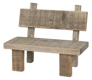 Stolička - dekorácia drevo