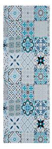 Modrý koberec behúň 48x200 cm Sally Maiori - Universal