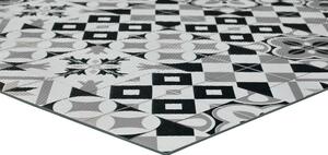 Sivý koberec behúň 48x100 cm Sally Granada - Universal