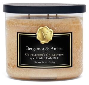 VILLAGE CANDLE - Bergamot & Ambra - pánska vôňa
