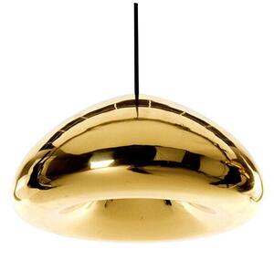 Toolight Toolight, závesná stropná zrkadlová lampa 1xE27 APP323-1CP, zlatá, OSW-00420