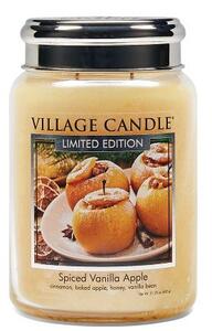 VILLAGE CANDLE - Pečené vanilkové jablko - Spiced Vanilla Apple 145-170