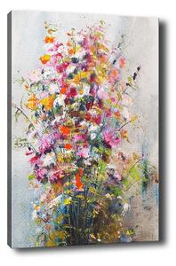 (3683) FLOWERS nástenná maľba na plátne