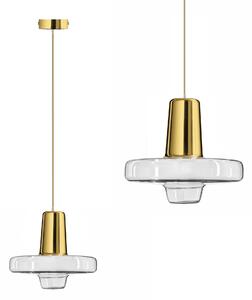 Toolight - LED závesné stropné svietidlo APP553-1CP, zlatá, OSW-08633