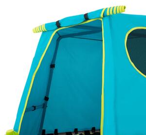 TP Toys Explorer kovová preliezačka s plošinou a úkrytom
