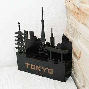 DUBLEZ | Drevený stojan na ceruzky / perá - Tokyo