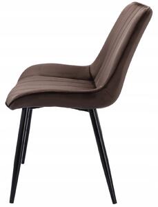 Jedálenská stolička VIVA - hnedá
