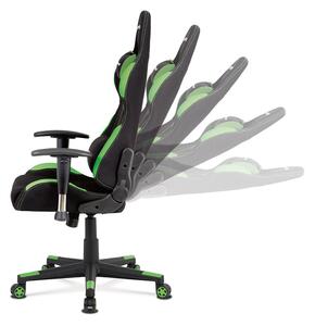 Kancelárske kreslo zelená/čierna