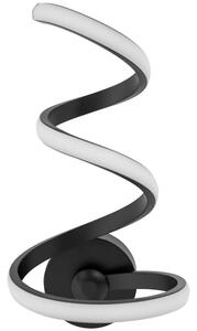 Toolight - LED nástenná lampa SPRING UP APP829-W, čierna matná, OSW-09181