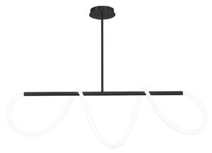 Toolight Toolight, LED závesné svietidlo 97 cm, 40W, APP856-CP, čierna, OSW-04031