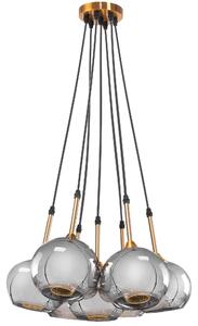 Toolight - Stropná lampa zo skla 7xG9 APP898-7CP, OSW-06670