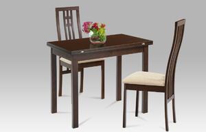 Jedálenský stôl rozkladacíí 60+60x90cm, orech