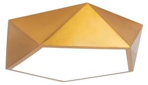 Toolight - Stropné svietidlo Diamond 30cm E27 3x60W APP875-C, zlatá, OSW-08973