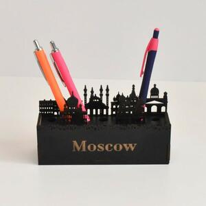 DUBLEZ | Drevený stojan na perá - Moskva