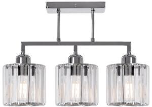 Toolight - Stropné svietidlo GLAMOUR 3xE27 392228, chrómová, OSW-09685