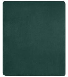 James & Nicholson Fleece deka 150x170 cm JN952 - Čierna / strieborná | 150 x 170 cm