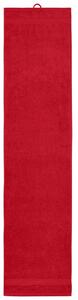 Myrtle Beach Športový uterák MB431 - Červená | 130 x 30 cm