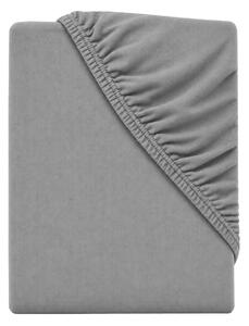 Jersey plachta COMFORT z česanej bavlny - sivá 90x200 cm