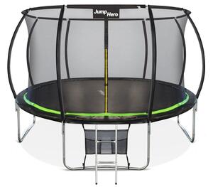 Záhradná trampolína Premium s vnútornou sieťou 366 cm Jump Hero 12FT